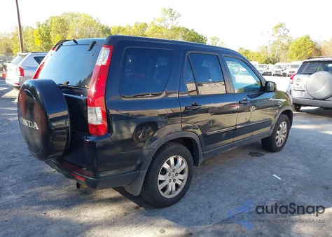 2005 Honda Cr-V Se из США, поврежденный, VIN JHLRD78935C001420